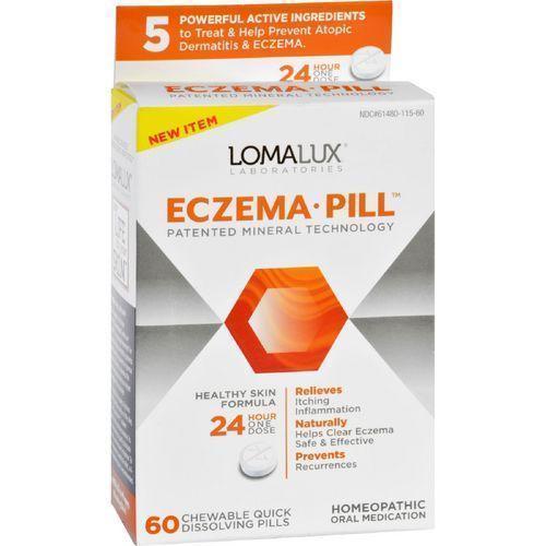 Loma Lux Laboratories Acne Eczema  Chewable  Quick Dissolving  60 Count