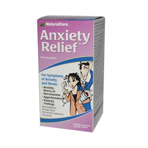 Natural Care Anxiety Relief 120 Sublingual Tablets