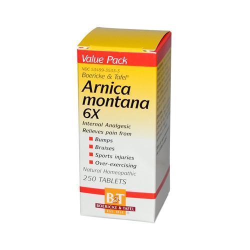 Boericke and Tafel Arnica Montana 6x (1x250 Tablets)