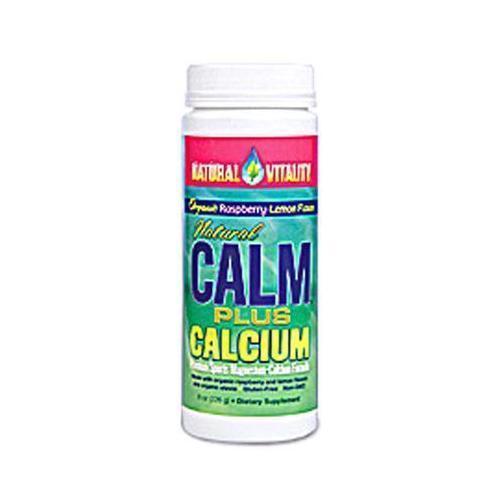 Natural Vitality Calm Plus Calcium Raspberry Lemon (1x8 Oz)