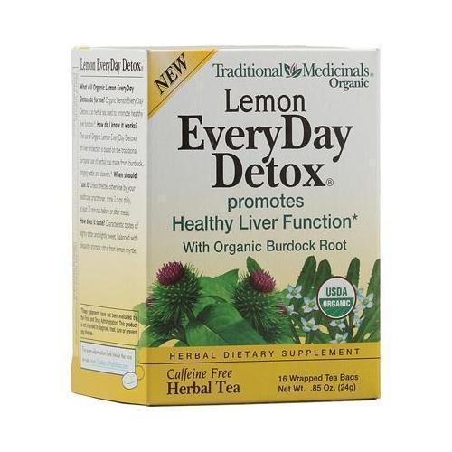 Traditional Medicinals Everyday Organic Lemon Detox (6x16 Bag)