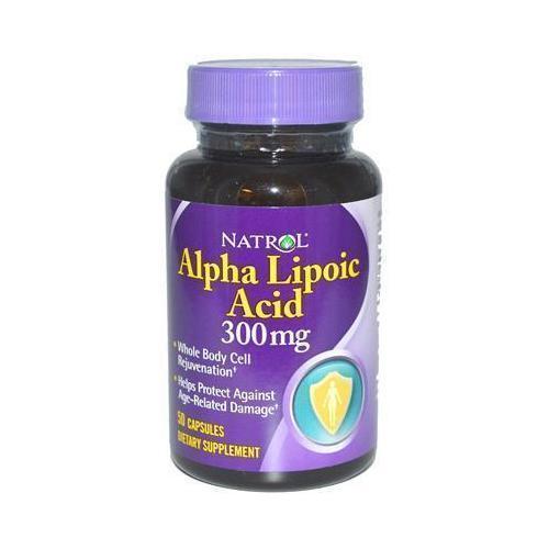 Natrol Alpha Lipoic Acid 300Mg (1x50 CAP)