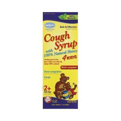 Hyland's Homeopathic Cough Syrup with Honey 4Kids (1x4 Oz)