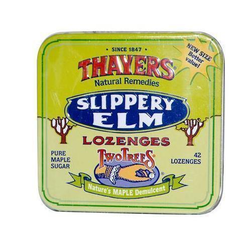 Thayer's Two Trees Maple Slippery Elm LOzenges (10x42 ct)