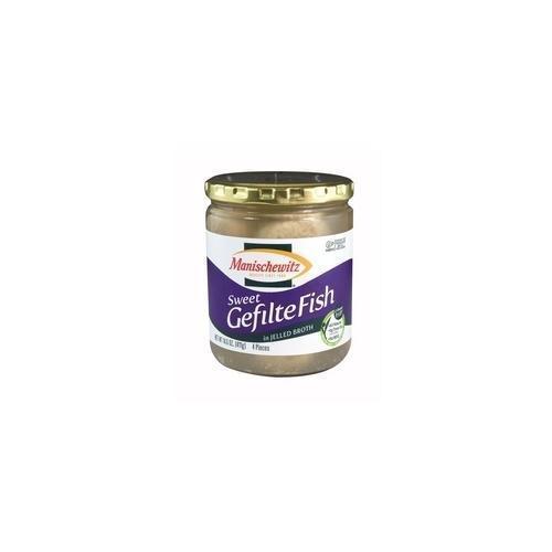 Manischewitz Sweet Gefilte Fish In Jelled Broth (12x14.5Oz)