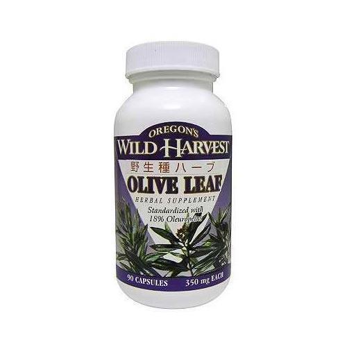 Oregon's Wild Harvest Olive Leaf 18%Oleuro (1x90VCAP)