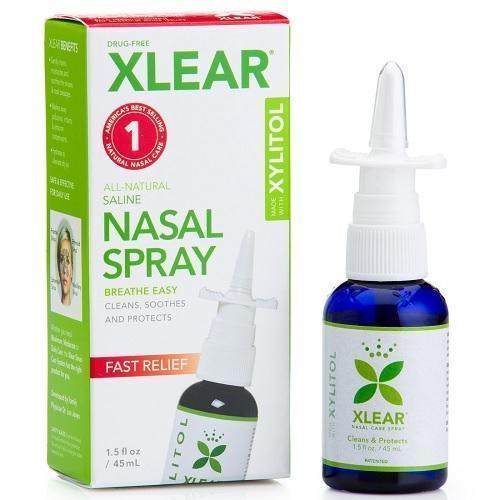 Xlear Sinus Nasal Spray with Xylitol (12x1.5 OZ)