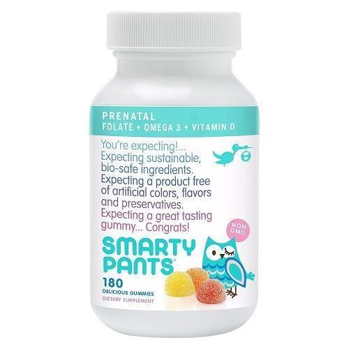 Smarty Pants Prenatal Multivitamins Plus Folate (1X180 Ct)