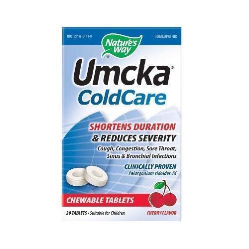 Nature's Way Cherry Umcka Chewable (1x20TAB )
