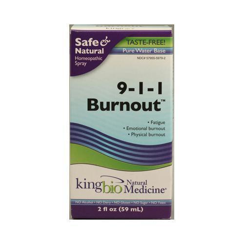 King Bio Homeopathic 911 Burnout (1x2 fl Oz)