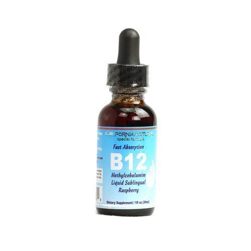 California Natural B12 Liquid Raspberry (1x1 fl Oz)