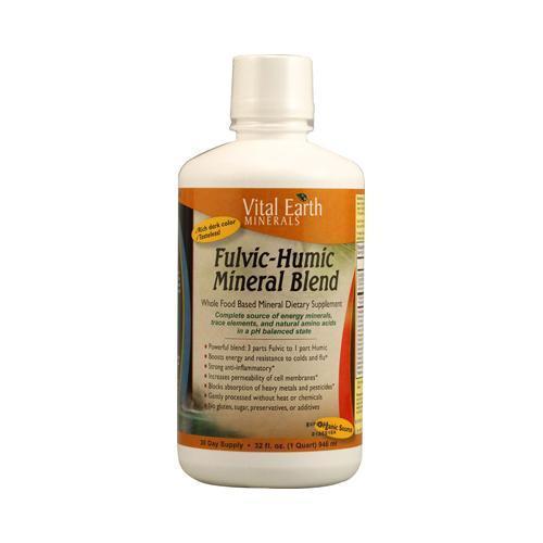 Vital Earth Minerals Fulvic-Humic Mineral Blend (32 fl Oz)