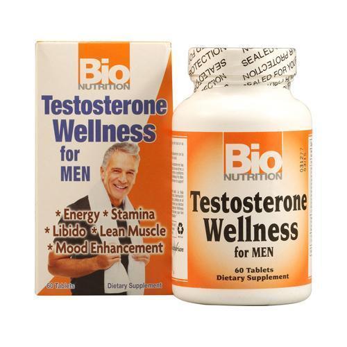 Bio Nutrition Testosterone Wellness for Men (1x60 Tablets)