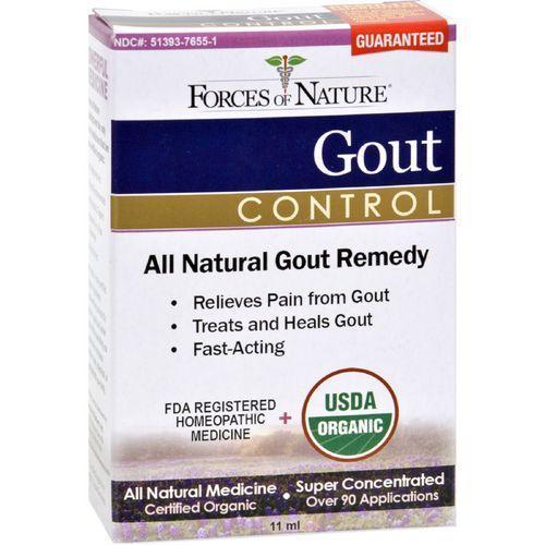 Forces of Nature Organic Gout Control  11 ml