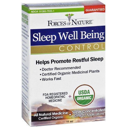 Forces of Nature Organic Sleep Well Being  11 ml