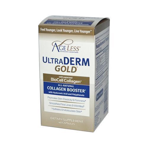 Ageless Foundation Ultraderm Gold Collagen Booster (60 Capsules)