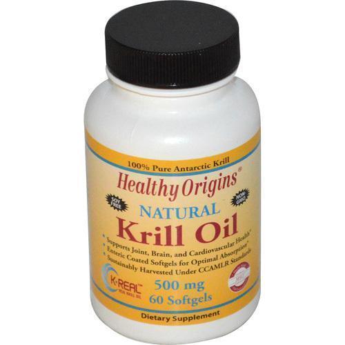 Healthy Origins Krill Oil 500 mg (60 Softgels)