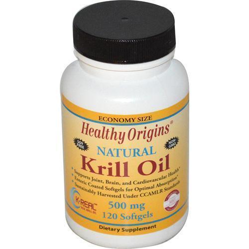 Healthy Origins Krill Oil 500 mg (120 Softgels)