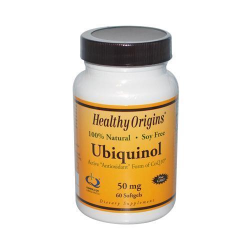 Healthy Origins Ubiquinol Kaneka QH 50 mg (60 Softgels)