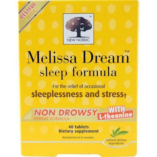 New Nordic Melissa Dream 40 Tablets