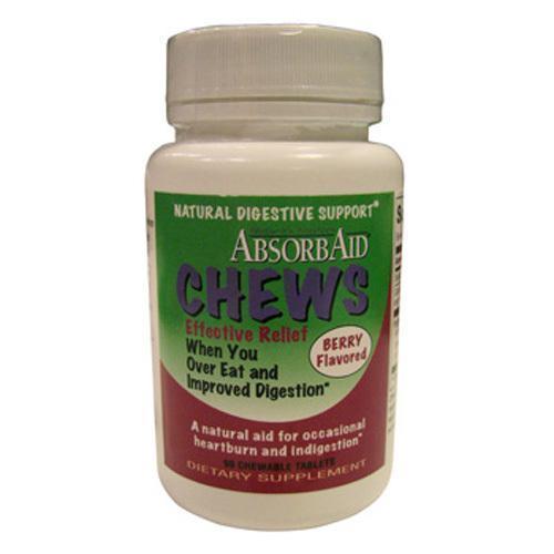 Absorbaid Digestive Chews Berry Flavor (1x90 Tablets)