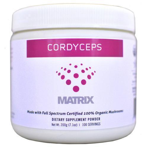 Mushroom Matrix Cordyceps Militaris Organic Powder (1x7.14 Oz)