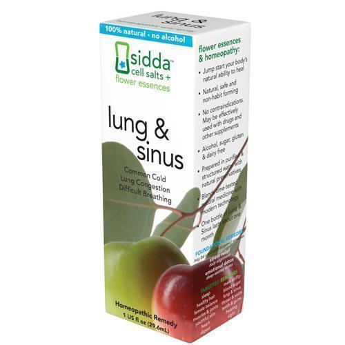 Sidda Flower Essences Lungs and Sinus (1x1 fl oz)