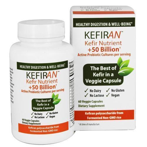 Lane Labs Kefiran Nutrient Plus 50 Billion (60 Veg Capsules)