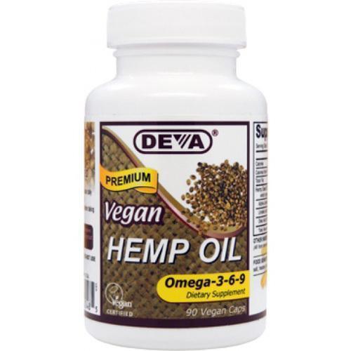 Devan Vegan Vitamins Hemp Oil Omega 3 6 9 Vegan (90 Veg Capsules)