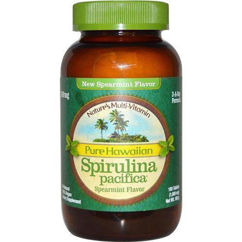 Nutrex Hawaii Spirulina Pacifica Spearmint 180 Tablets