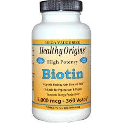 Healthy Origins Biotin 5000 mcg (360 Veg Caps)