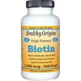 Healthy Origins Biotin 5000 mcg (360 Veg Caps)