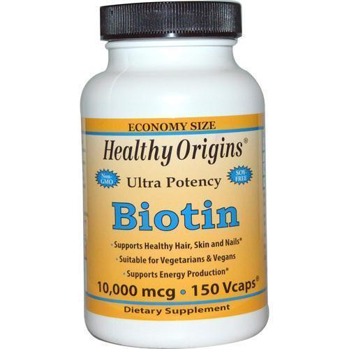 Healthy Origins Biotin 10,000 mcg (150 Vcaps)