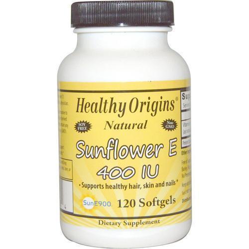 Healthy Origins Sunflower Vitamin E 400 IU (120 Softgels)