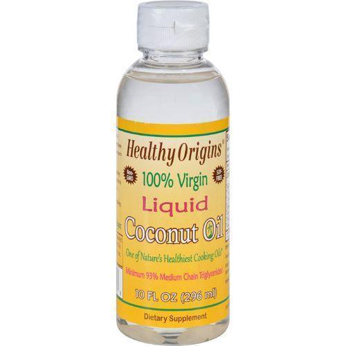 Healthy Origins Coconut Oil  Liquid  100 Percent Virgin  10 oz