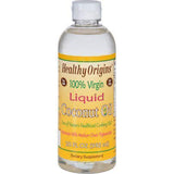 Healthy Origins Coconut Oil  Liquid  100 Percent Virgin  20 oz