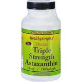 Healthy Origins Astaxanthin  Natural  Triple Strength  12 mg  150 Softgels