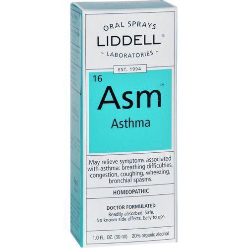 Liddell Homeopathic Asthma  Asm  Oral Spray  1 oz