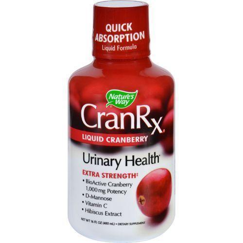 Natures Way Cran Rx  Urinary Health  Liquid Cranberry  Extra Strength 16 oz