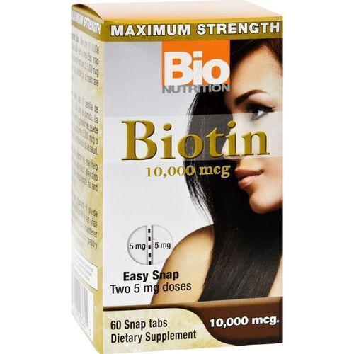 Bio Nutrition Inc Biotin  10000 mcg  60 Tablets