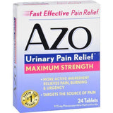 Azo Urinary Pain Relief  24 Tablets