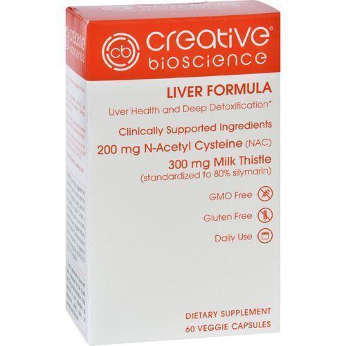 Creative Bioscience Liver Formula  60 Vegetarian Capsules