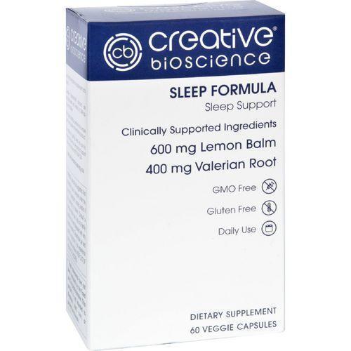 Creative Bioscience Sleep Formula  60 Vegetarian Capsules