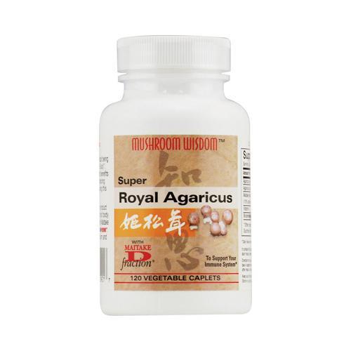 Mushroom Wisdom Royal Agaricus 120 Caplets