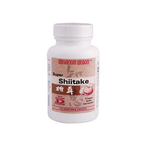 Mushroom Wisdom Super Shiitake 120 Caplets