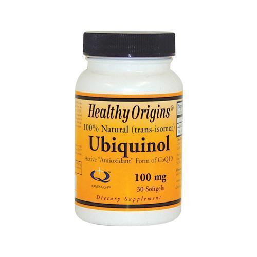Healthy Origins Ubiquinol Kaneka QH 100 mg (30 Softgels)