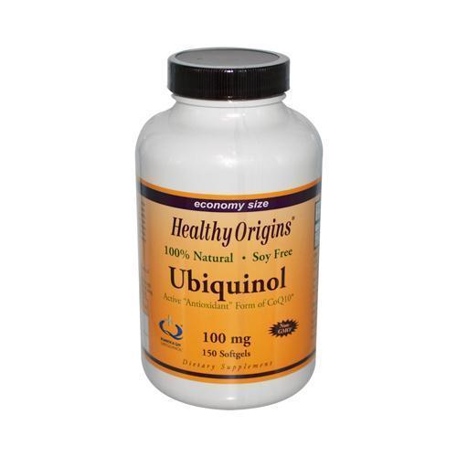 Healthy Origins Ubiquinol Kaneka QH 100 mg (1x150 Softgels)