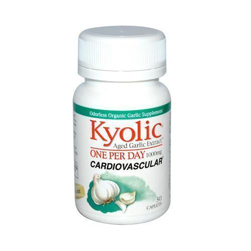 Kyolic Aged Garlic Extract One Per Day Cardiovascular 1000 mg (1x30 Caplets)