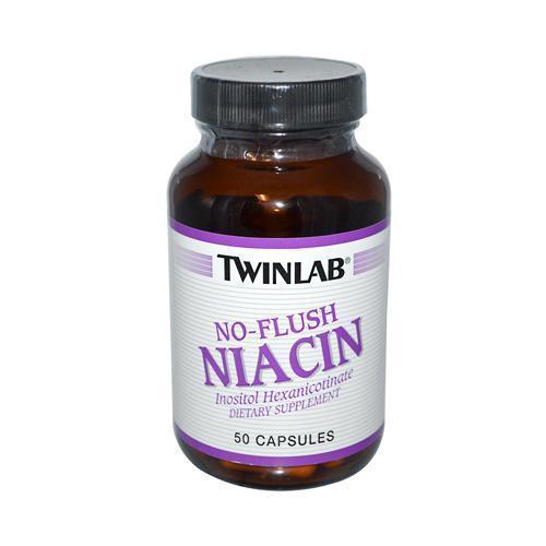 Twinlab No Flush Niacin (1x50 Capsules)