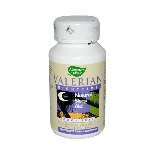 Nature's Way Valerian Nighttime 100 Tablets